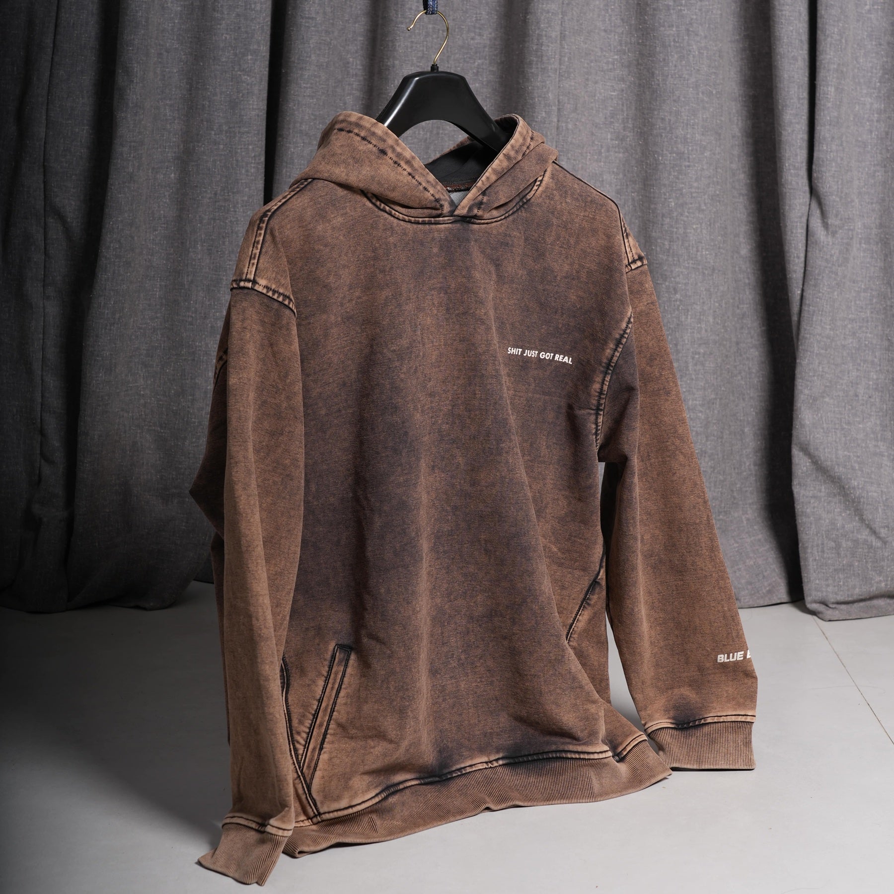 GOD SAVES BROWN HOODIE