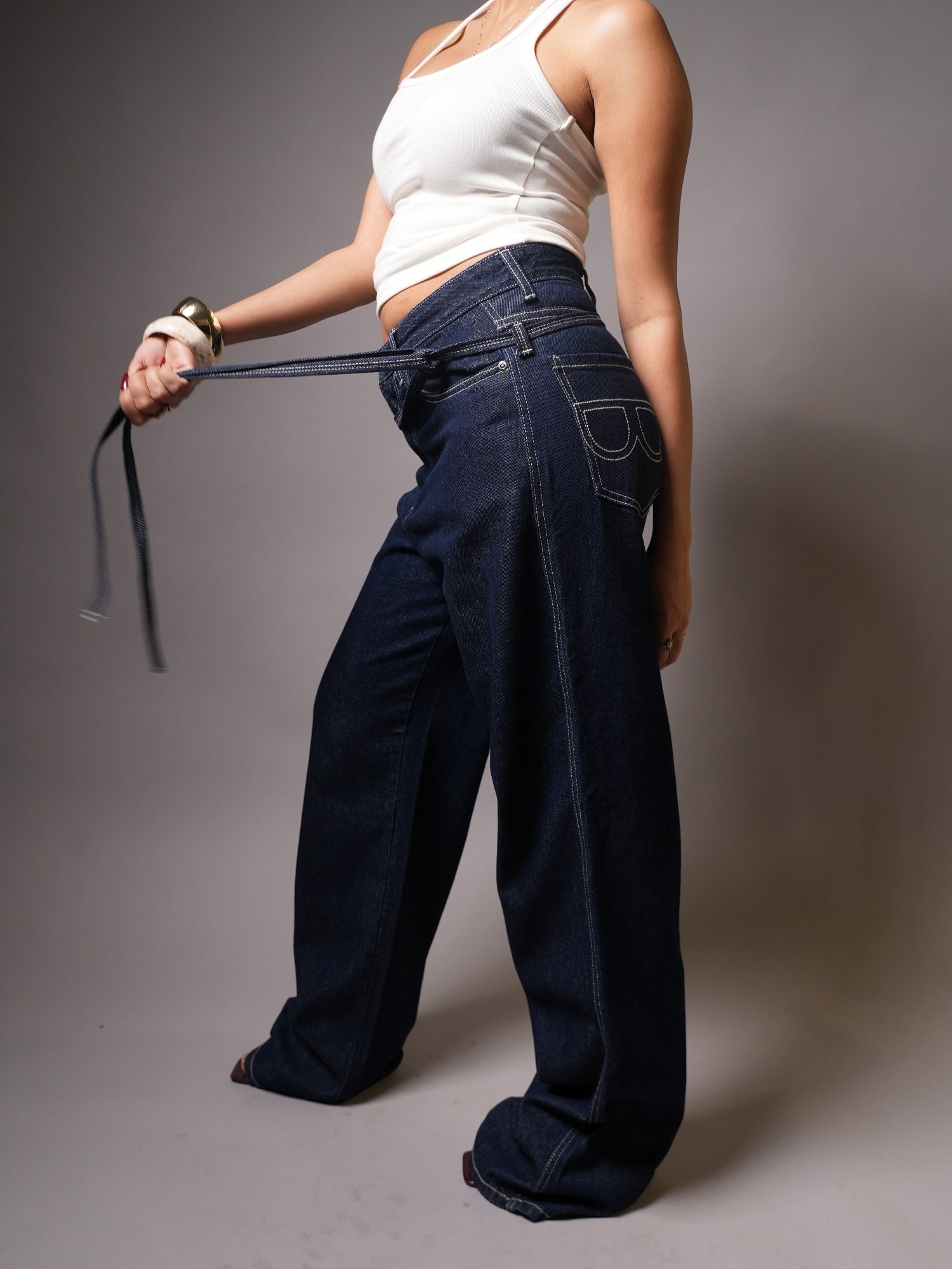 RAW WASH REGULAR DENIM