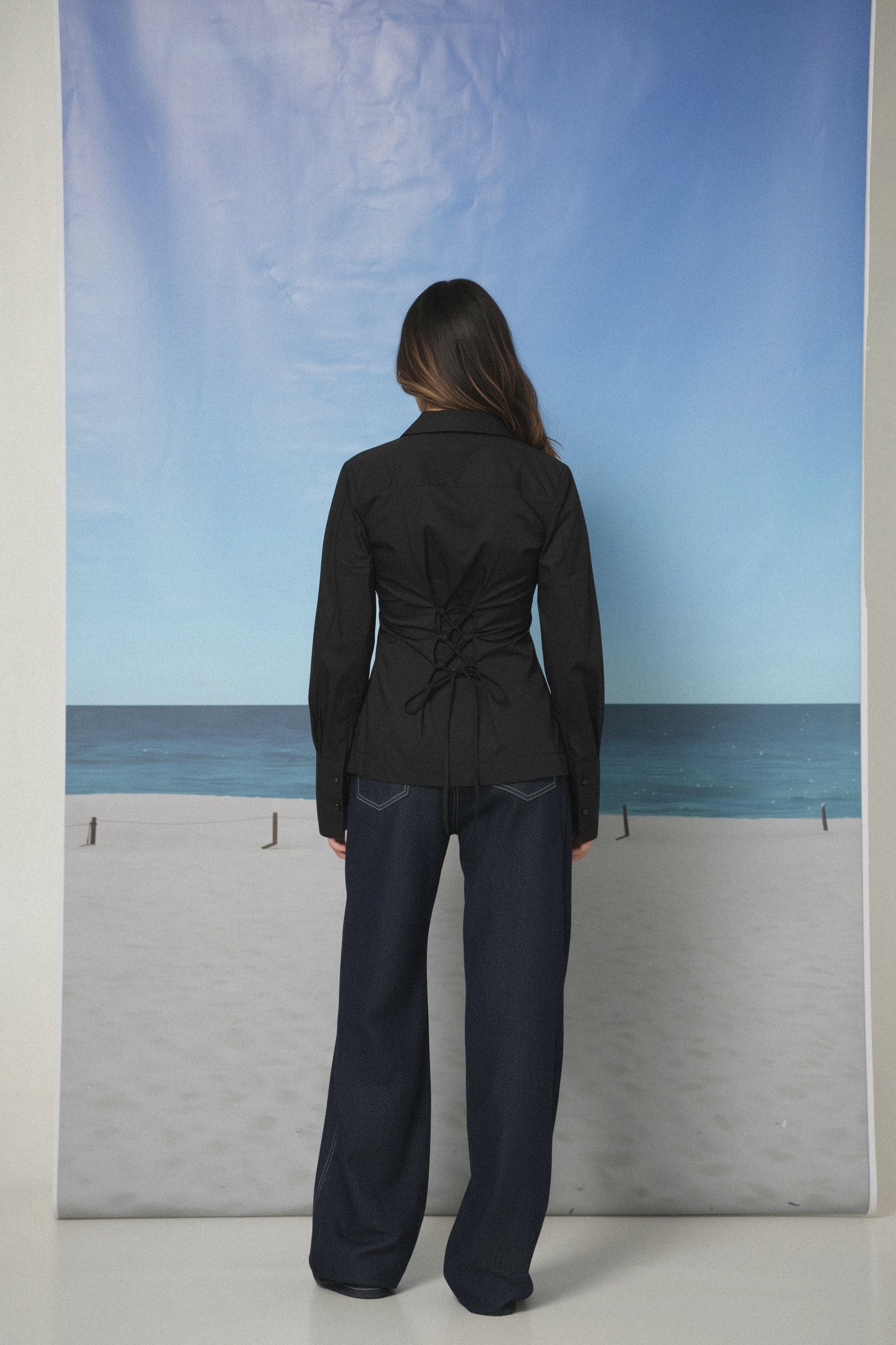 ELARA SHIRT JET BLACK