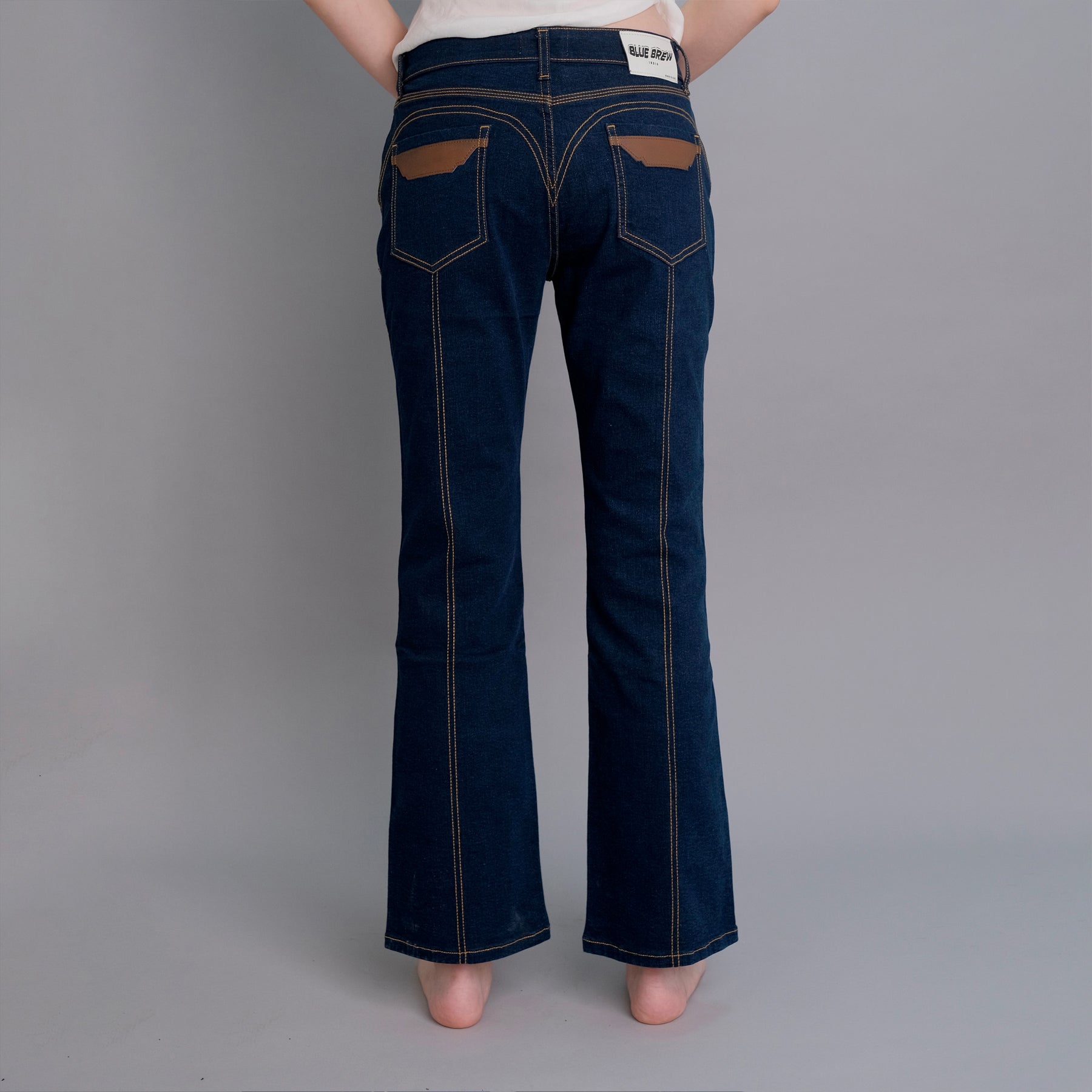 WOMEN SLINKY BOOTCUT LOW WAIST