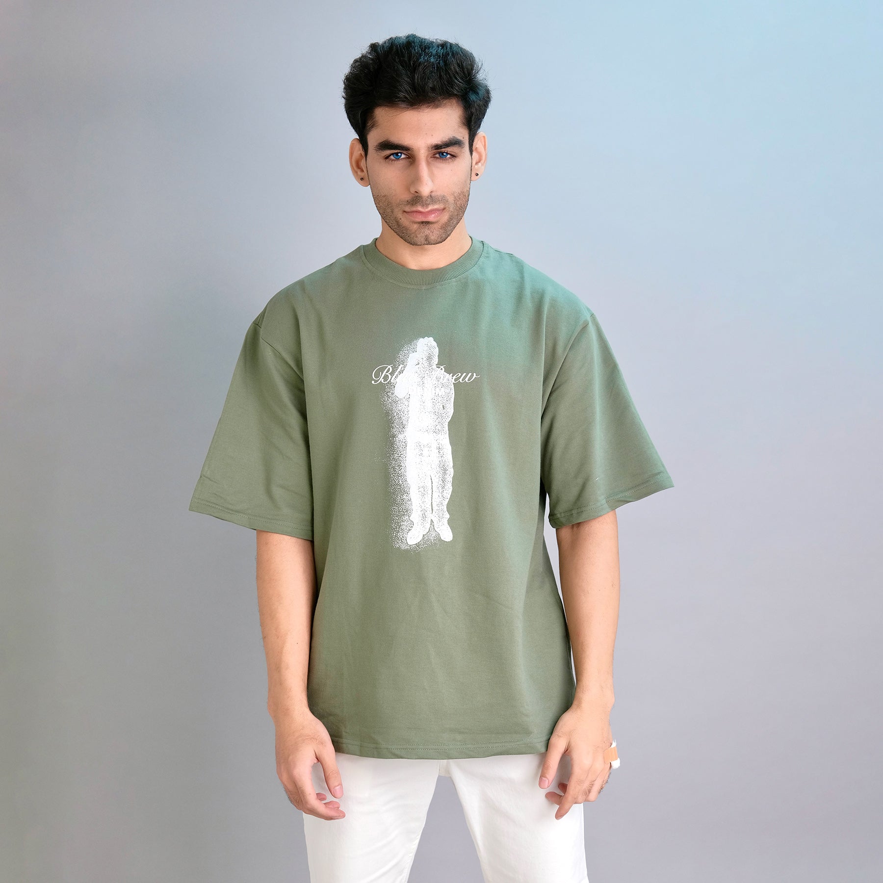 SAGE GREEN DENIM GHOST