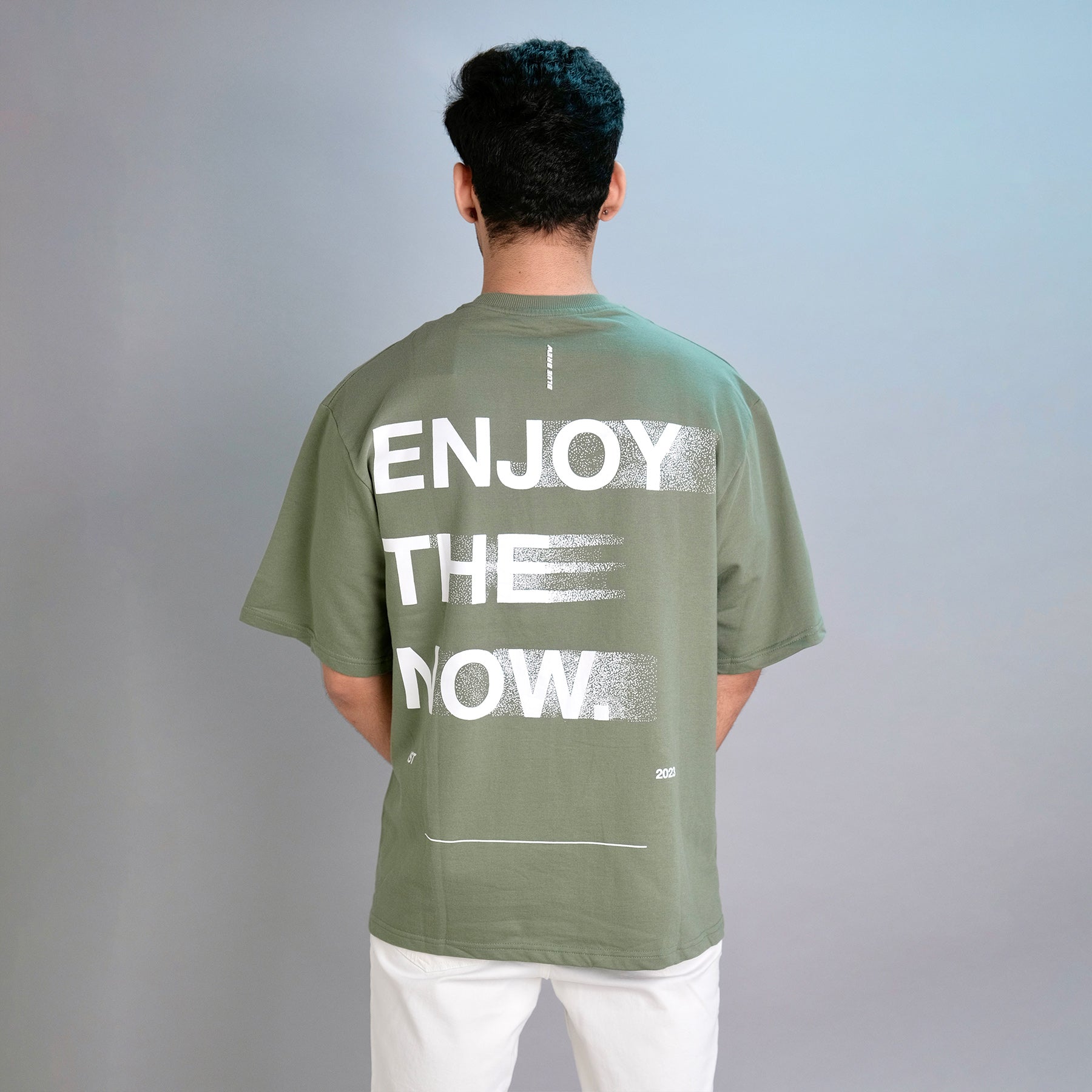 SAGE GREEN DENIM GHOST