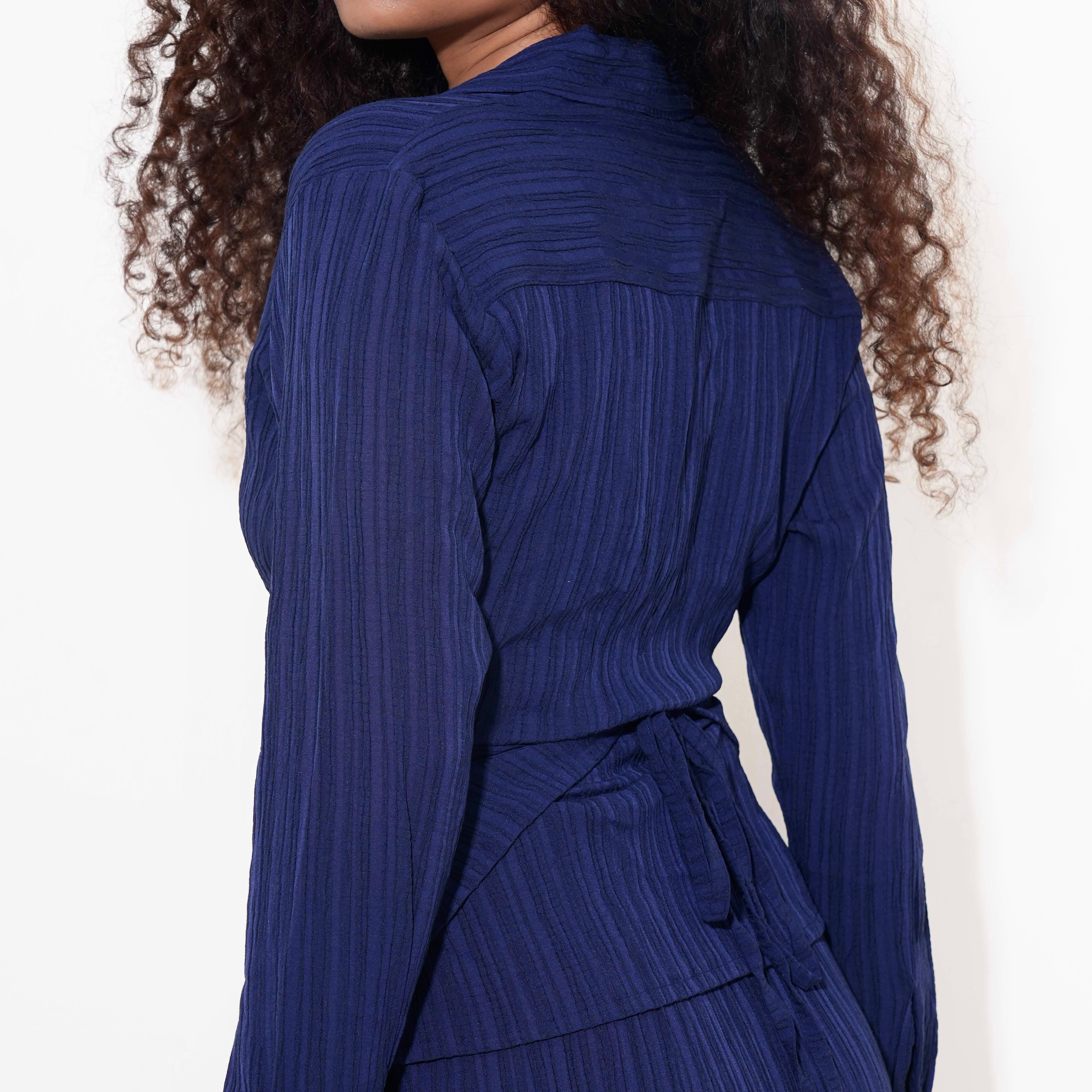 TWIST & TIE CO-ORD (Navy Blue)