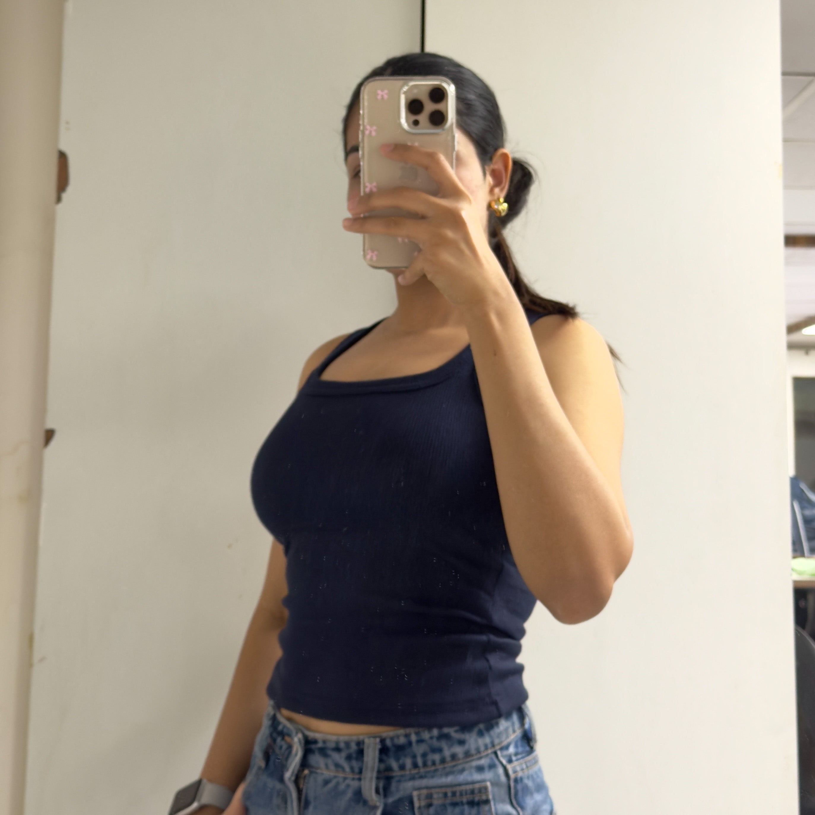 TANK TOP NAVY BLUE