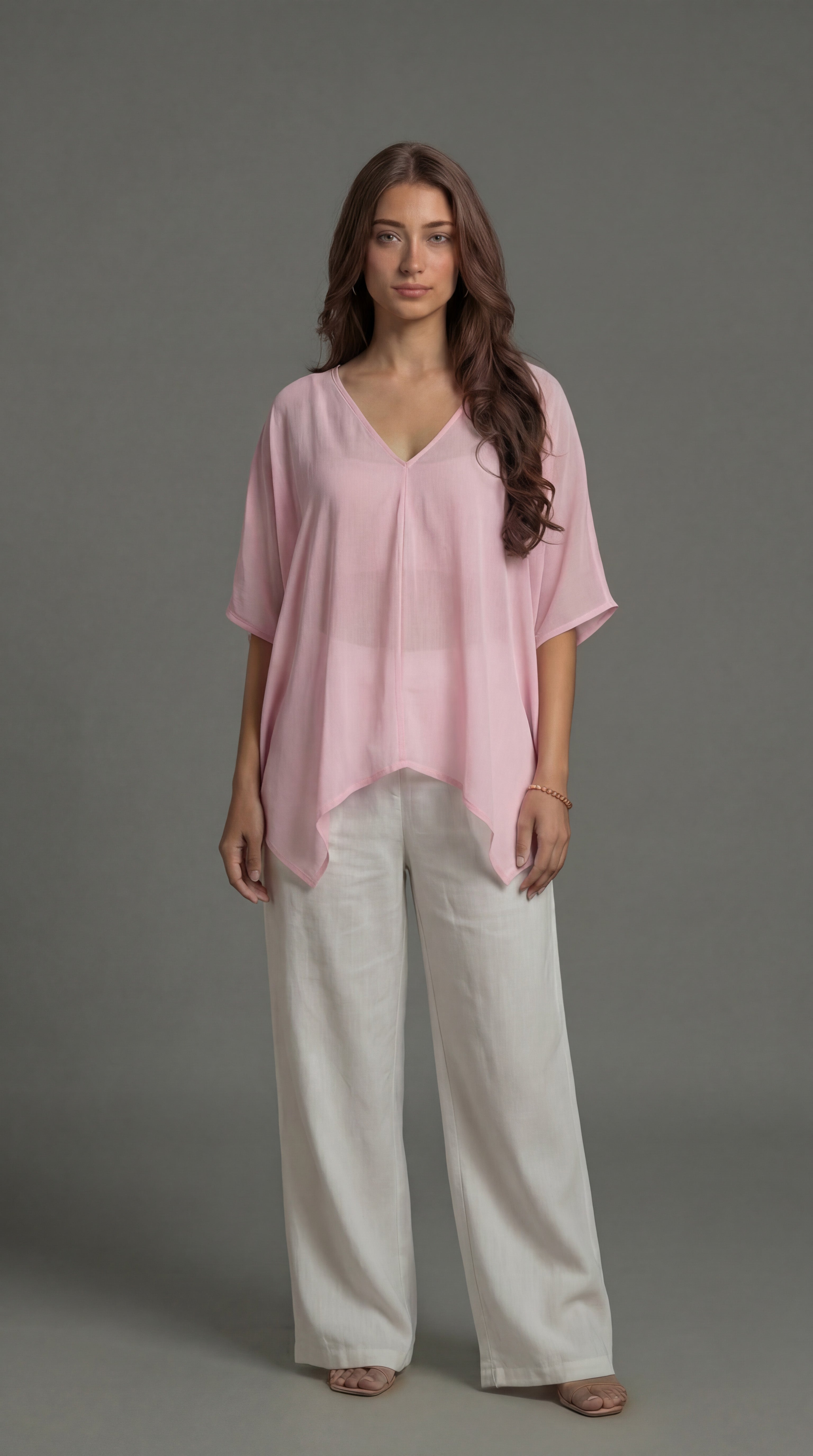 MULTI WAY TOP(Dummy) #Color_Pink