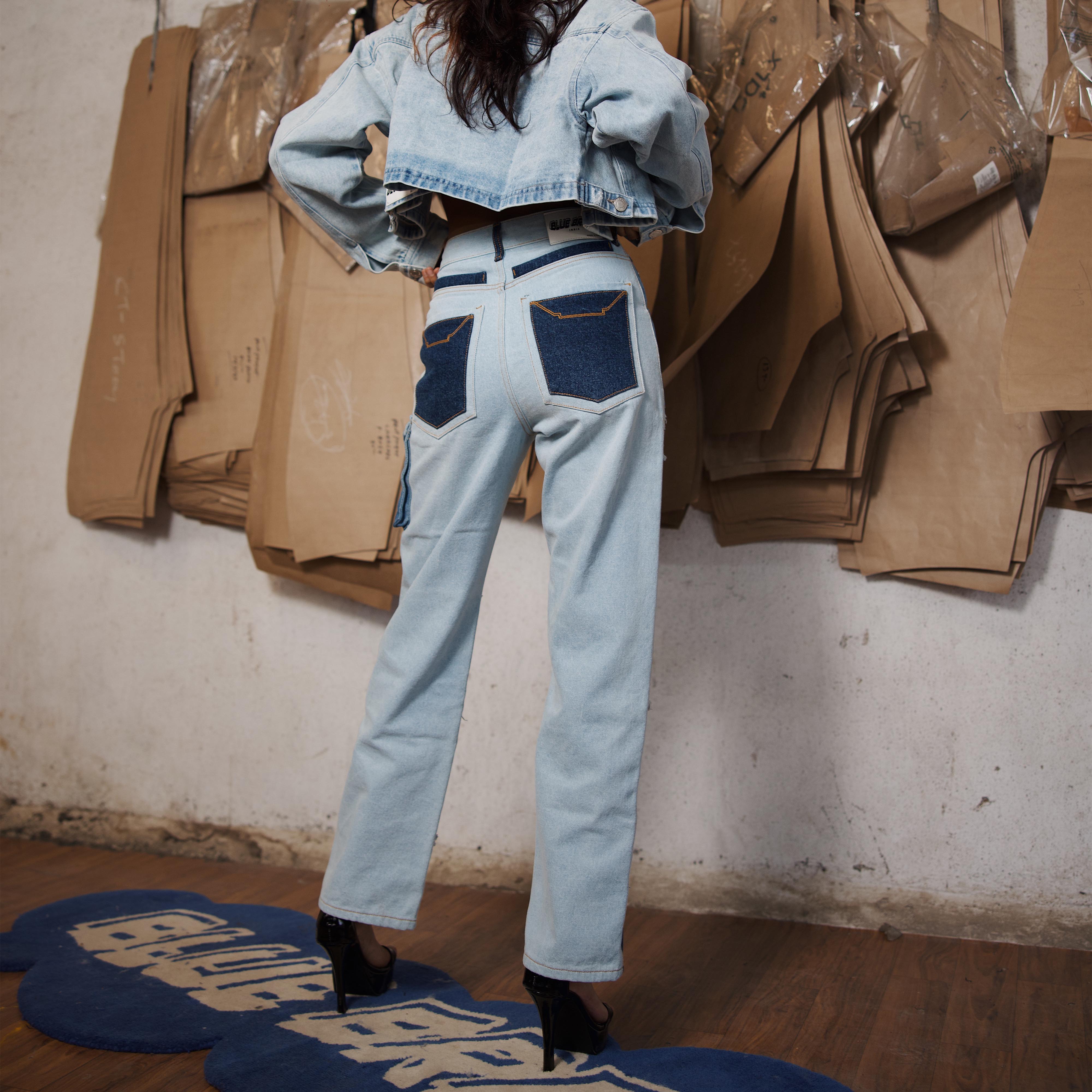 DISTRESSED PATCH THREE TONE