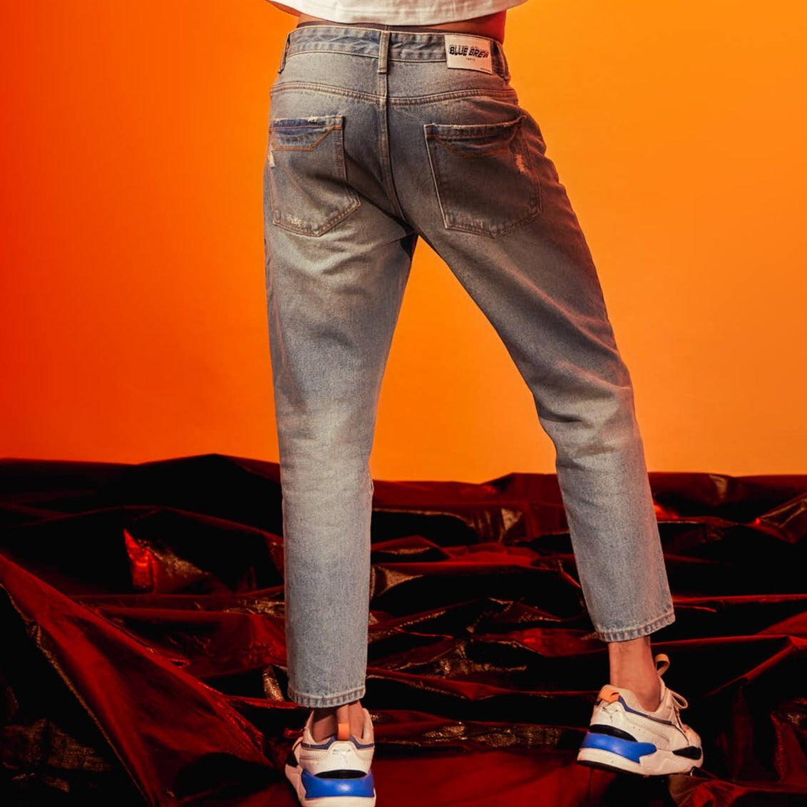 VINTAGE SLIM TAPERED JEANS