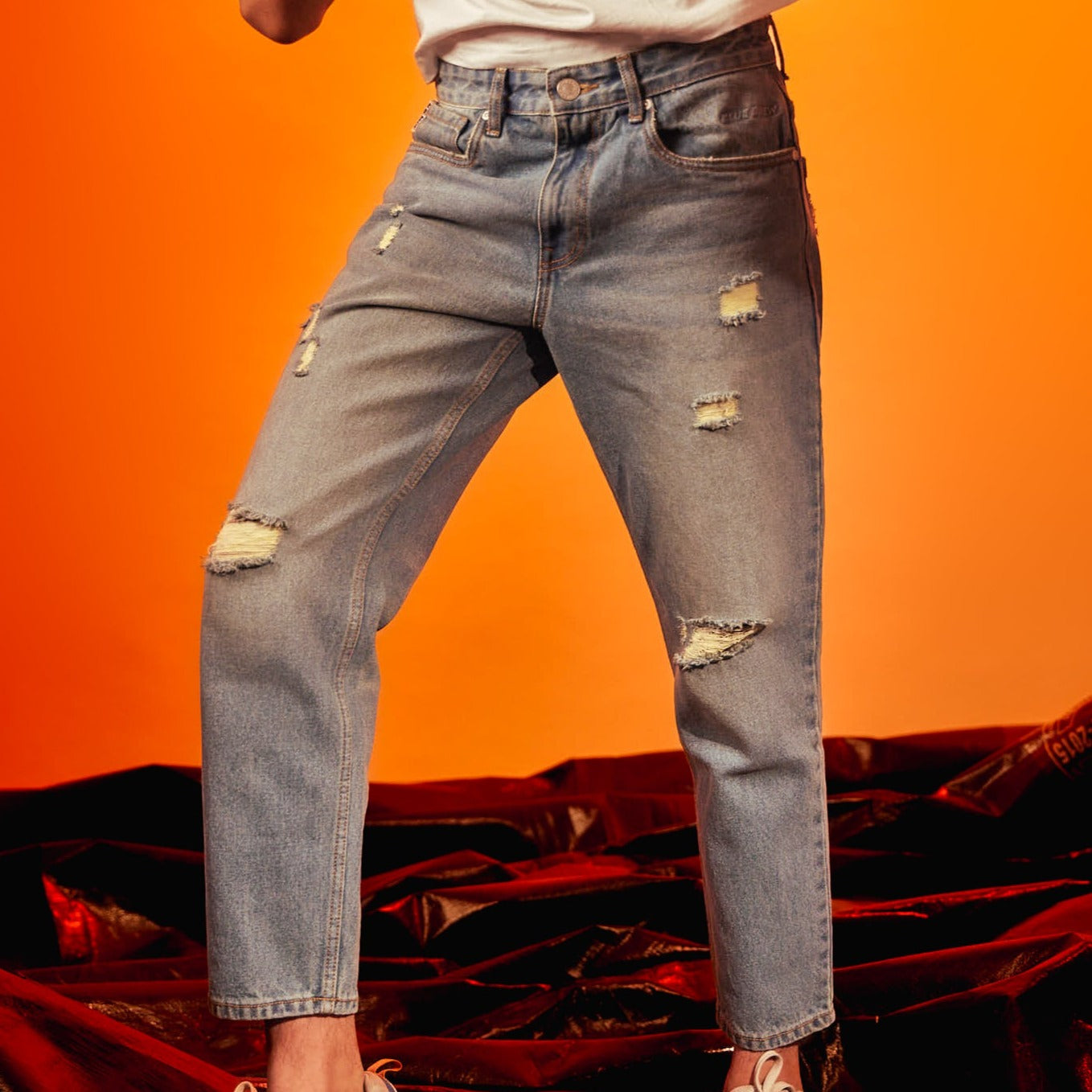 VINTAGE SLIM TAPERED JEANS