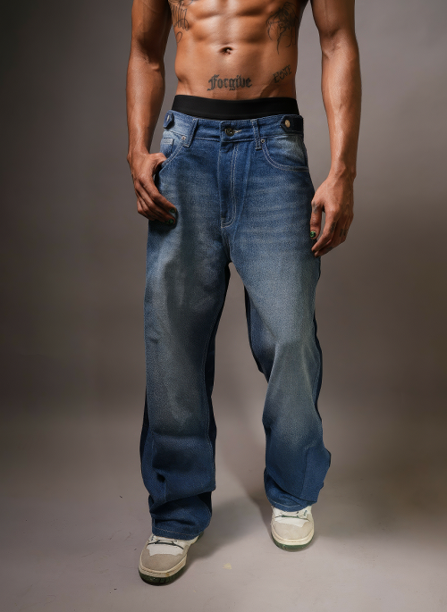 SUBTLE PATCHWORK DENIM