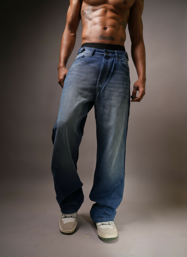 SUBTLE PATCHWORK DENIM