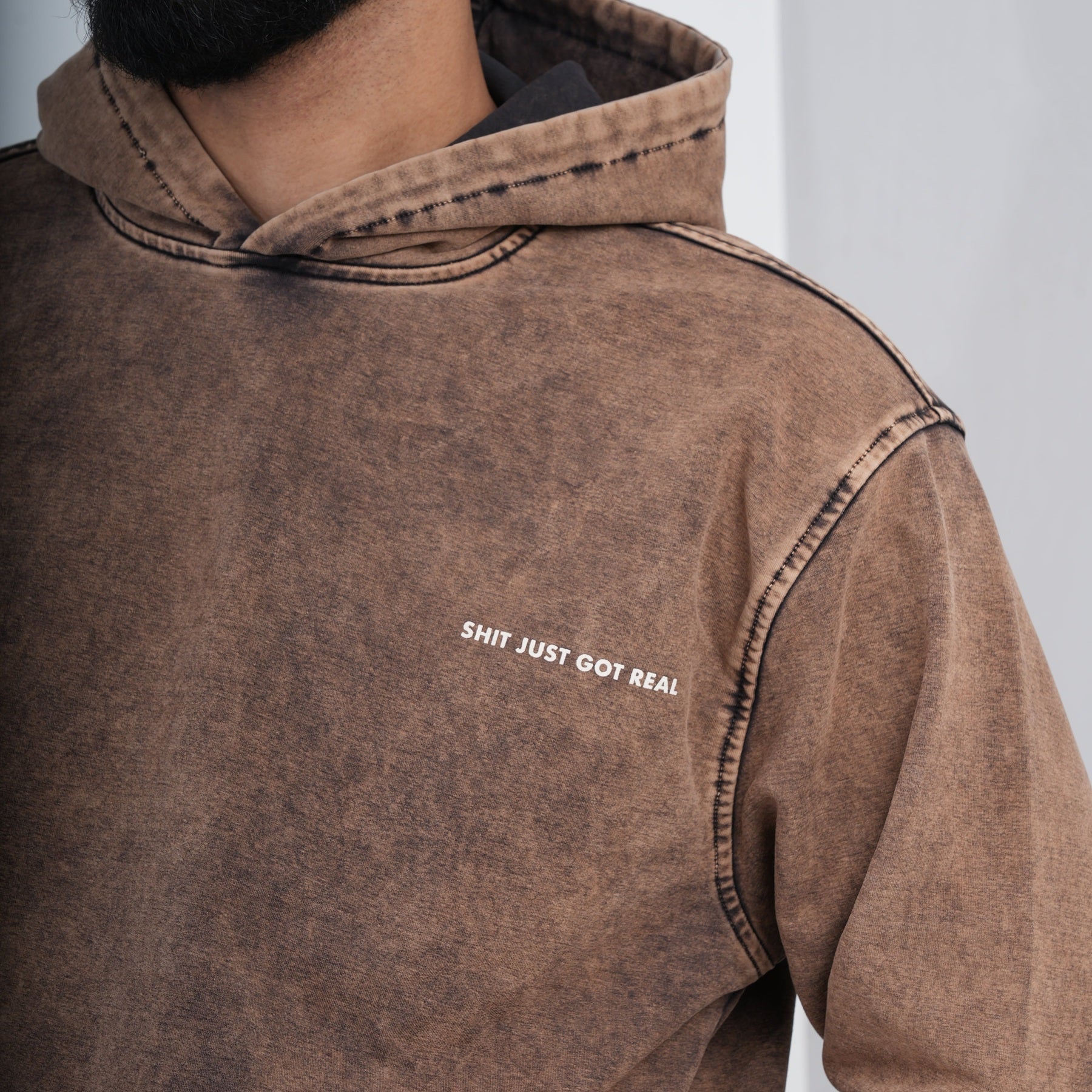 GOD SAVES BROWN HOODIE