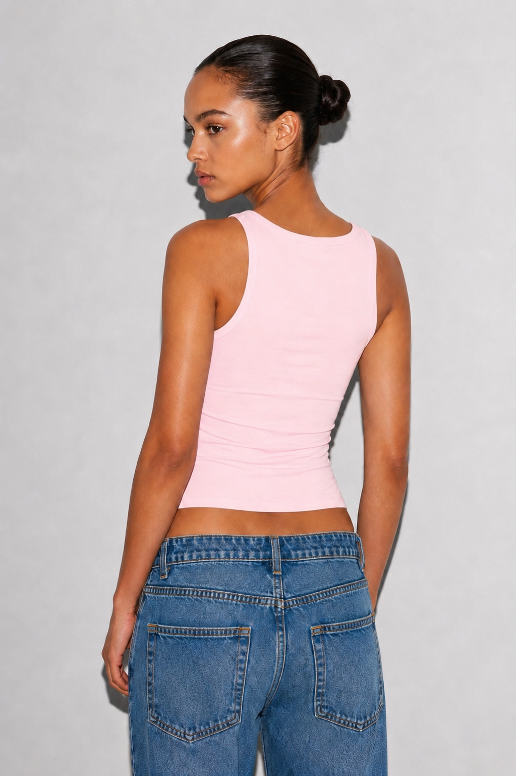 Polymide Pink Tank top