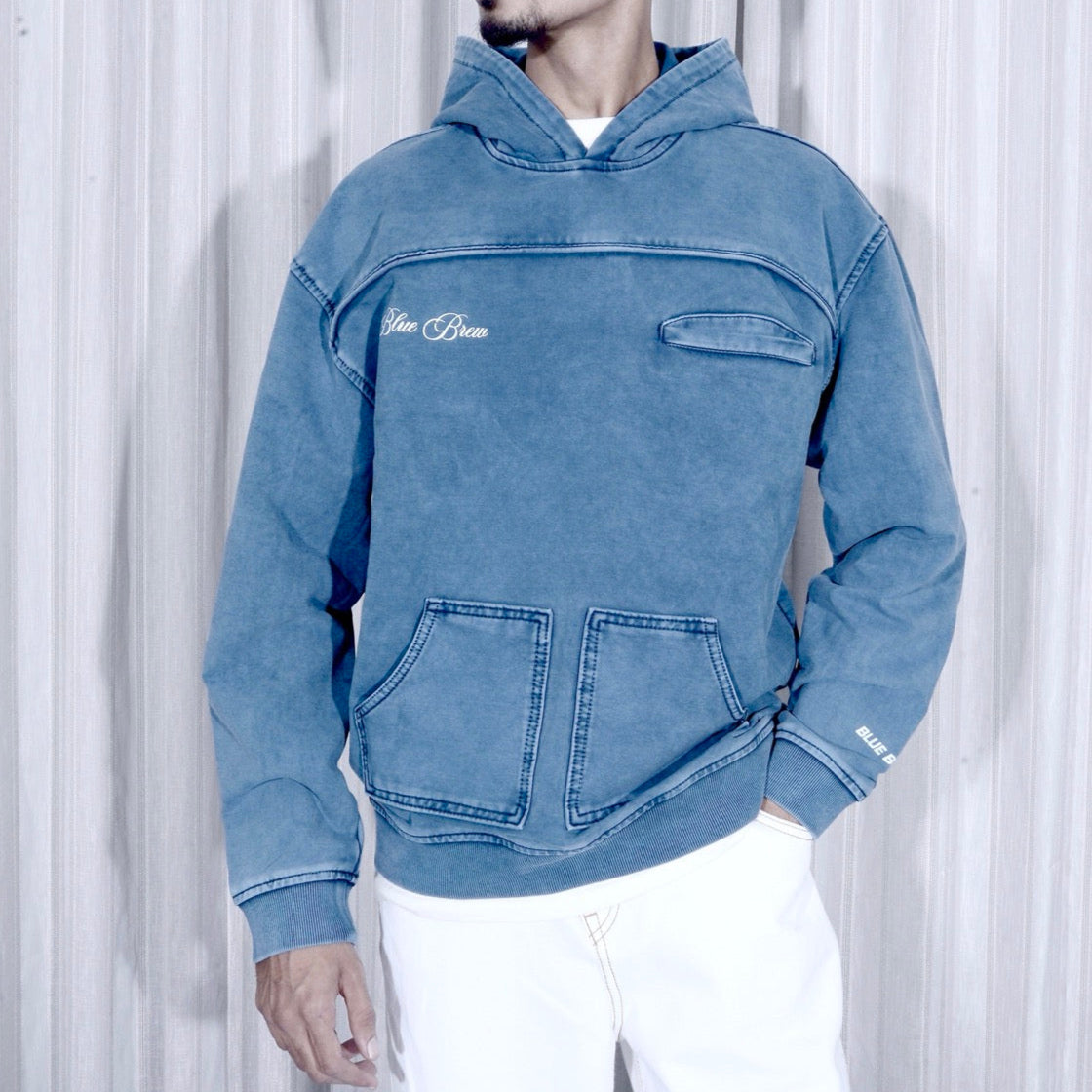INDIGO HOODIE