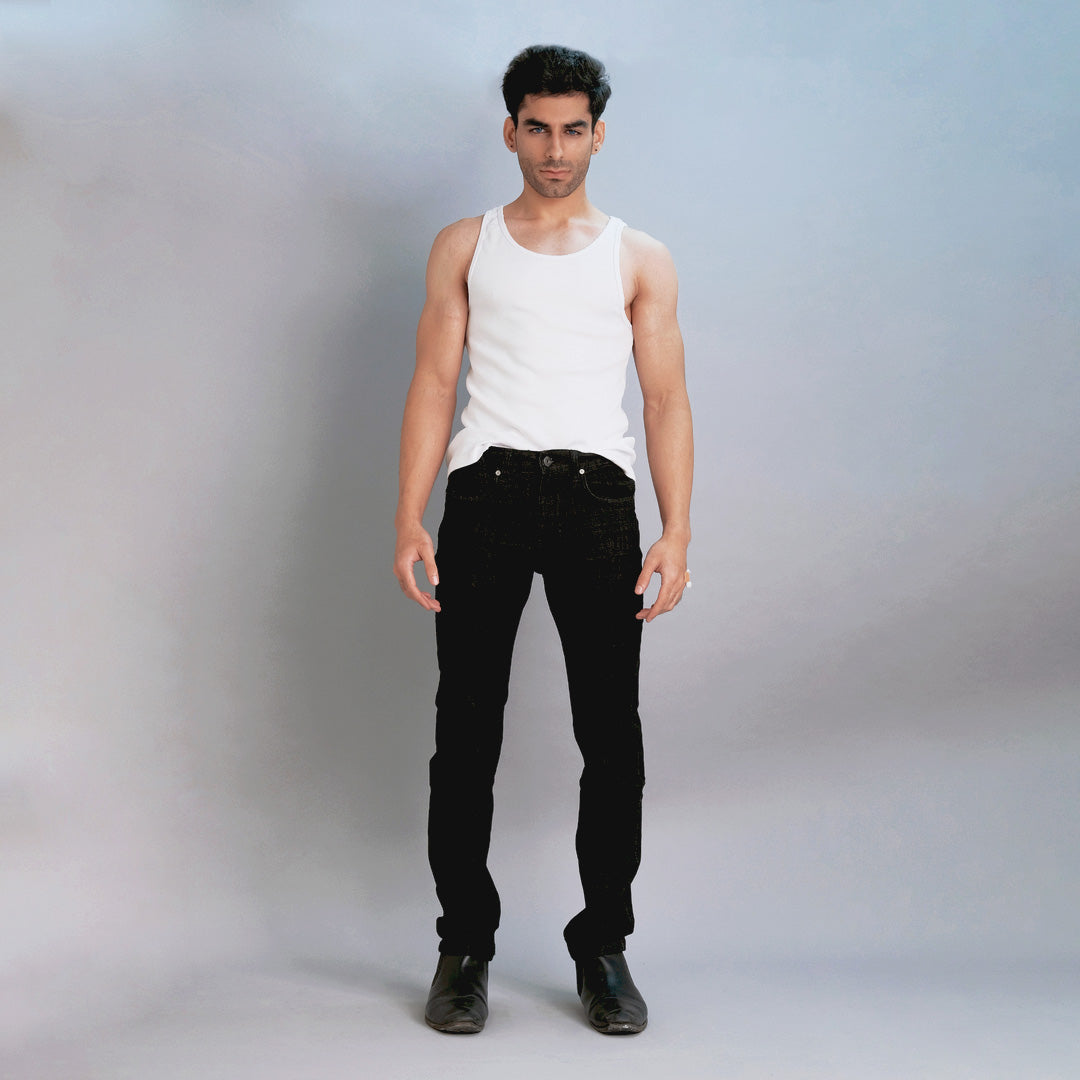MEN'S FORMAL BLACK SLIM FIT