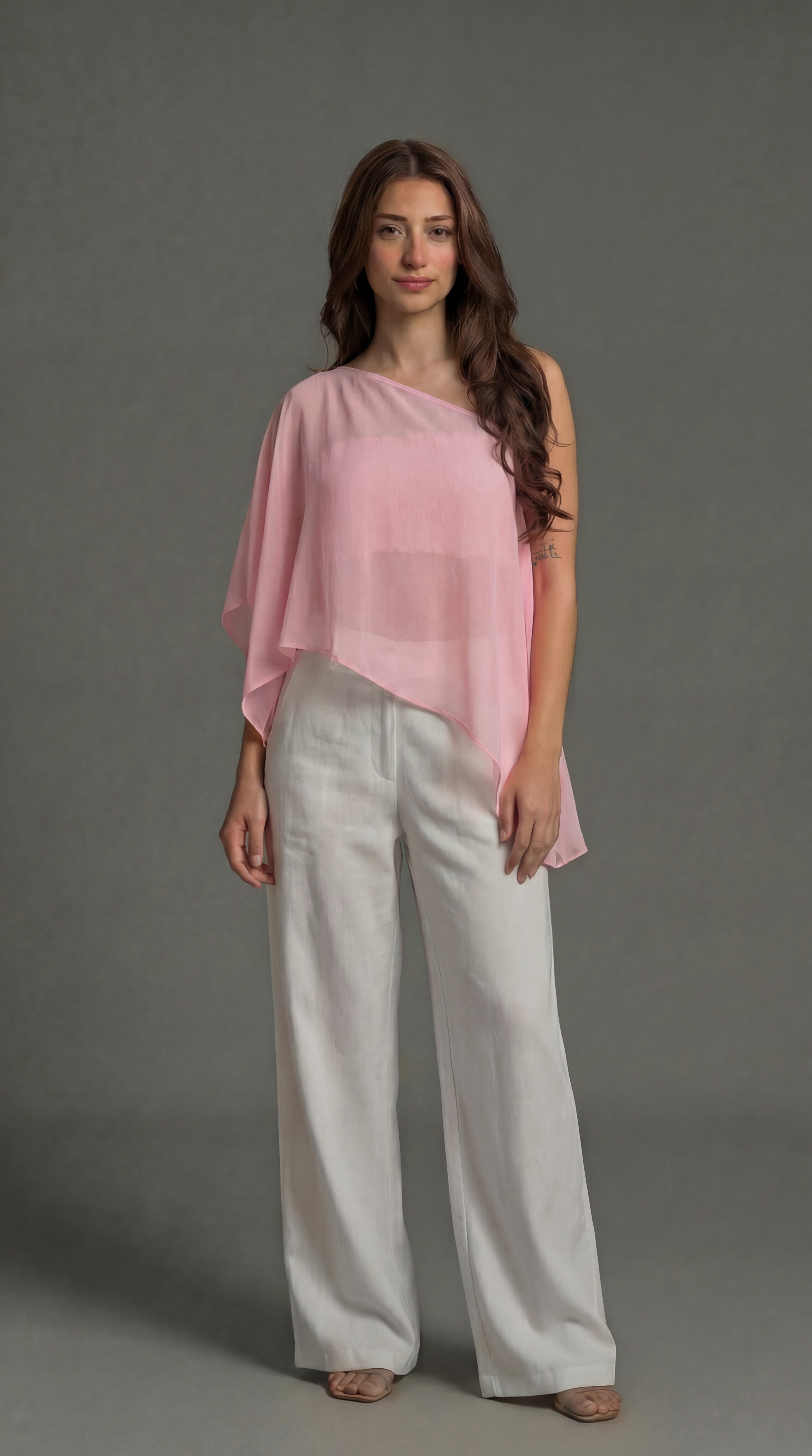 MULTI WAY TOP(Dummy) #Color_Pink