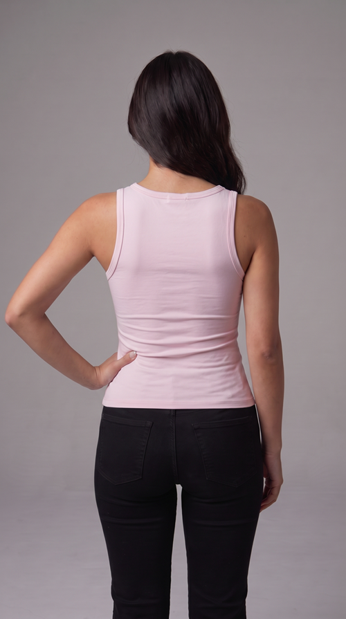Polymide Pink Tank top