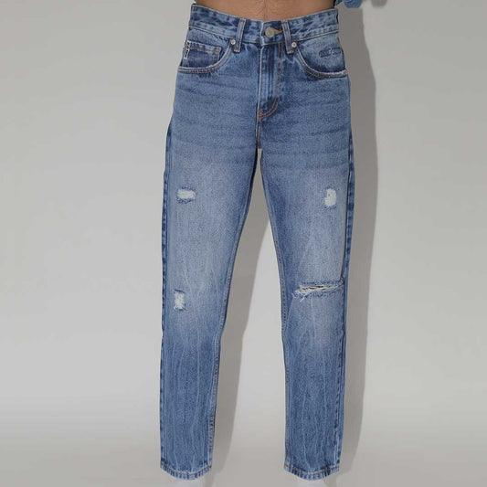 REGULAR SLIM TAPERED JEANS